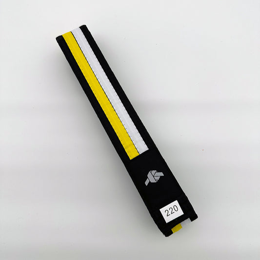 Karate Gürtel Schwarz-Farbig